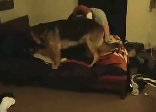 Dog love hardcore fucking on cam